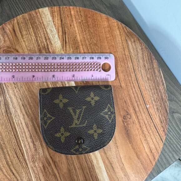 Louis Vuitton Monogram Cuvette Coin Case Vintage Petite Wallet - Picture 11 of 14